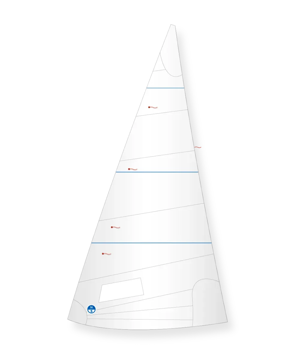 North Sails Mobjack Jib foc Dacron régate