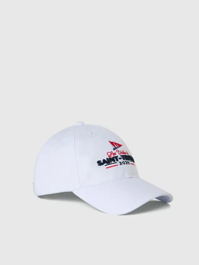 North Sails Saint-Tropez casquette baseball blanche