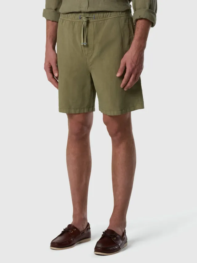 North Sails Resolute short homme beige élastique