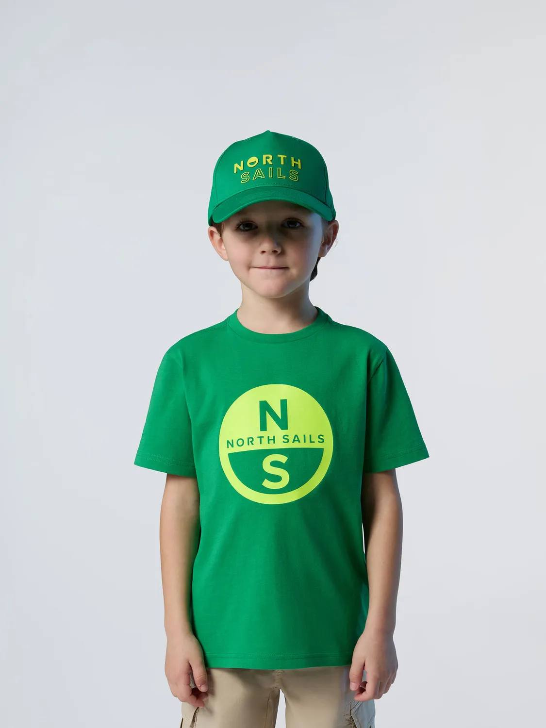 North Sails t-shirt enfant coton bio maxi logo