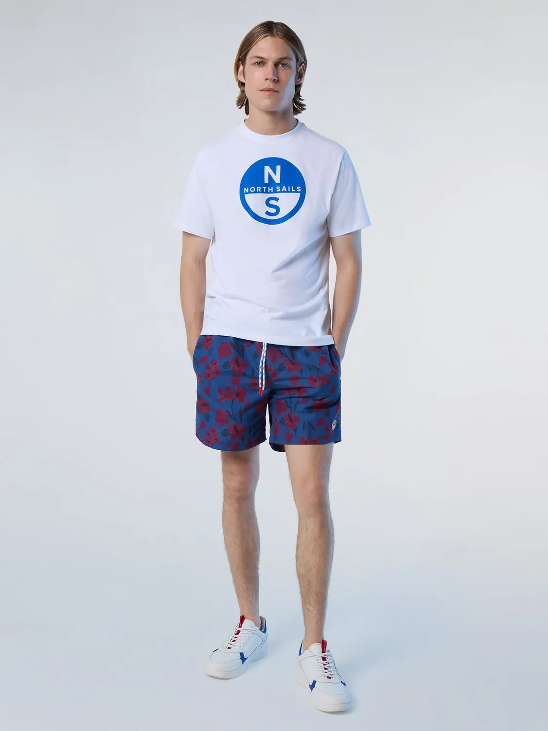 North Sails maxi logo t-shirt coton bio homme