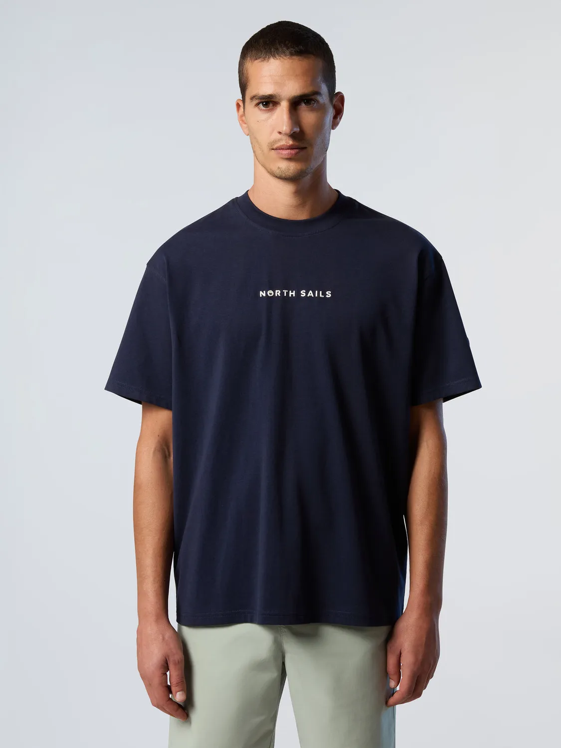North Sails t-shirt col rond print coton bio