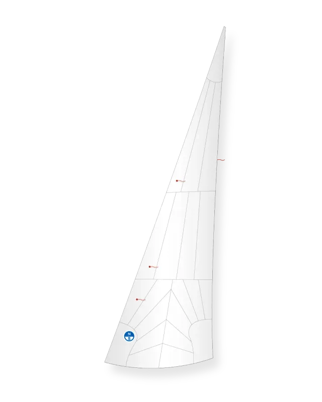 North Sails Ideal 18 J5 foc radial sans zip