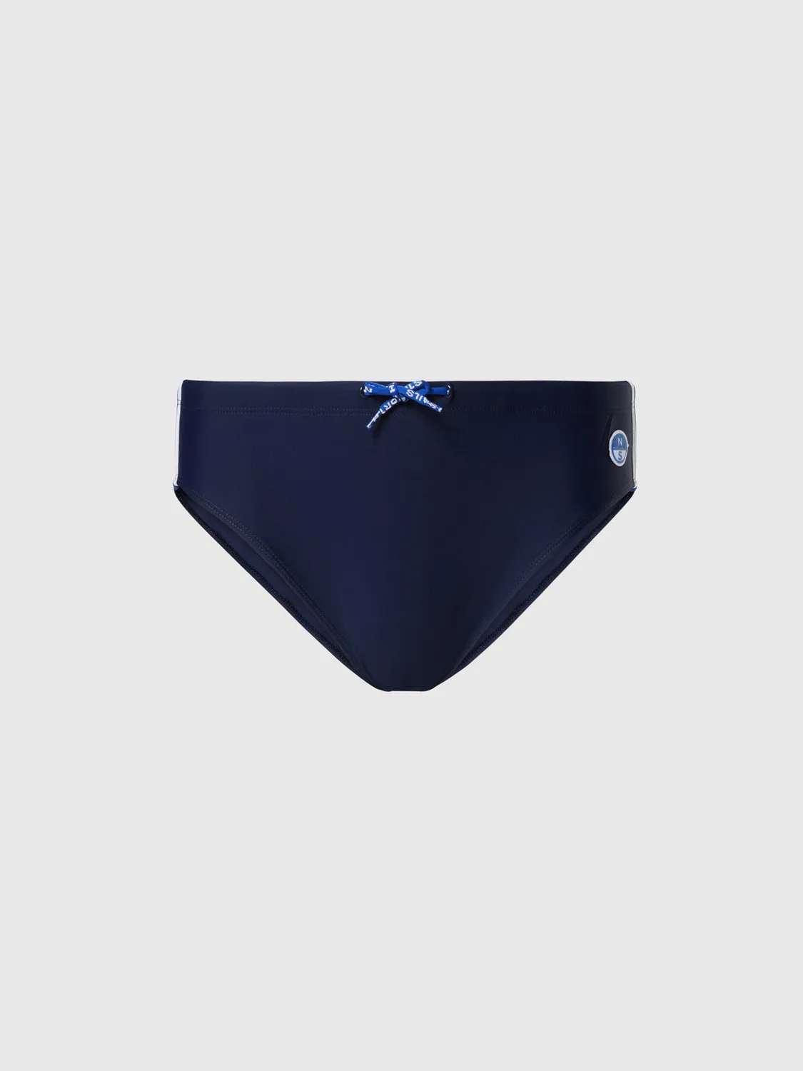 North Sails Slip de Bain Rayures Latérales Nylon Recyclé