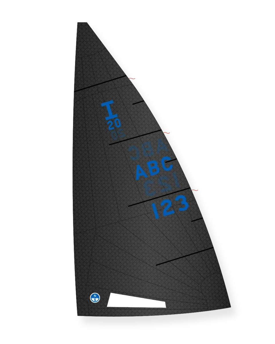 North Sails Inland 20 Scow grand-voile radiale
