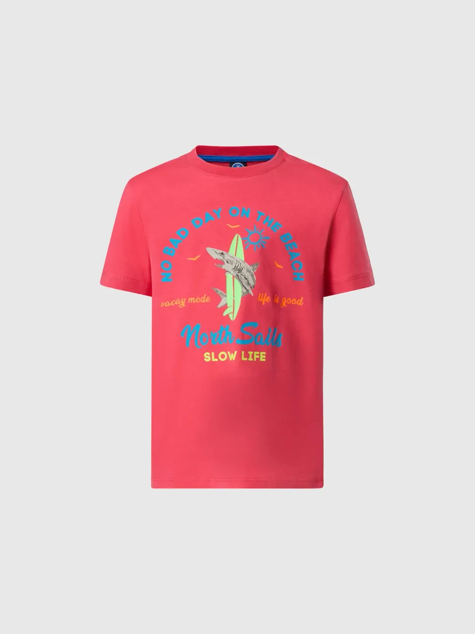 North Sails T-shirt imprime vacance coton bio