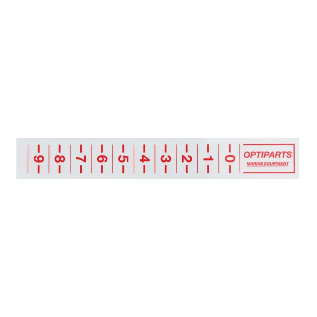 Optiparts EX1358R bande réglage bôme Optimist rouge 16cm