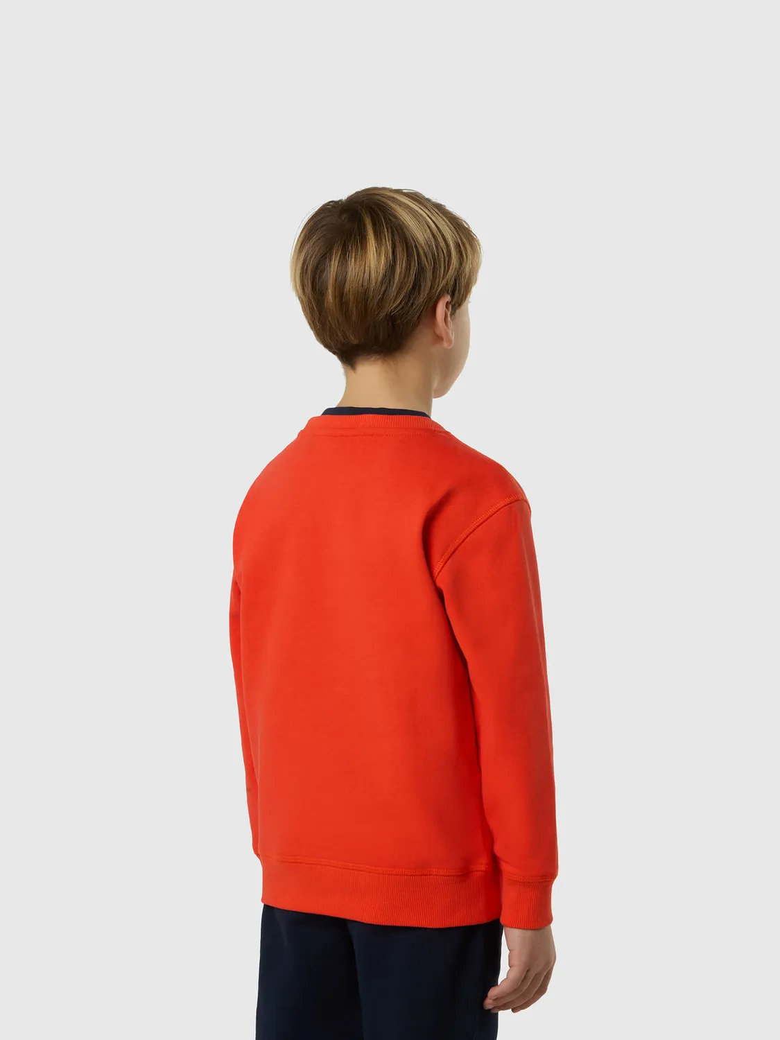 North Sails sweatshirt enfant coton bio patch logo