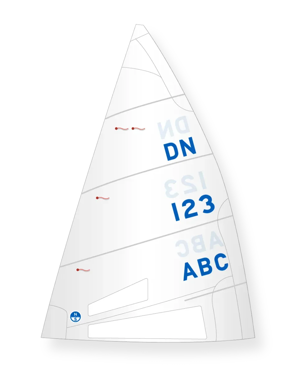 North Sails DN Iceboat APP Grand-Voile Polyvalente Vitesse