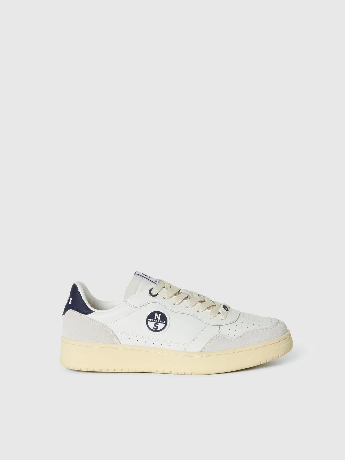 North Sails Tide sneaker cuir blanc marine homme