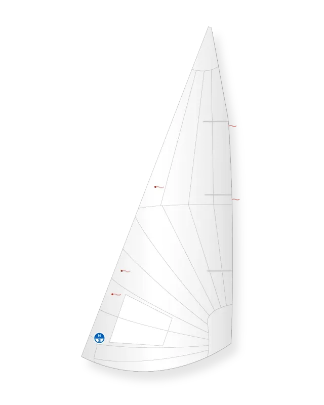 North Sails Interlake V11 foc régate Dacron rapide
