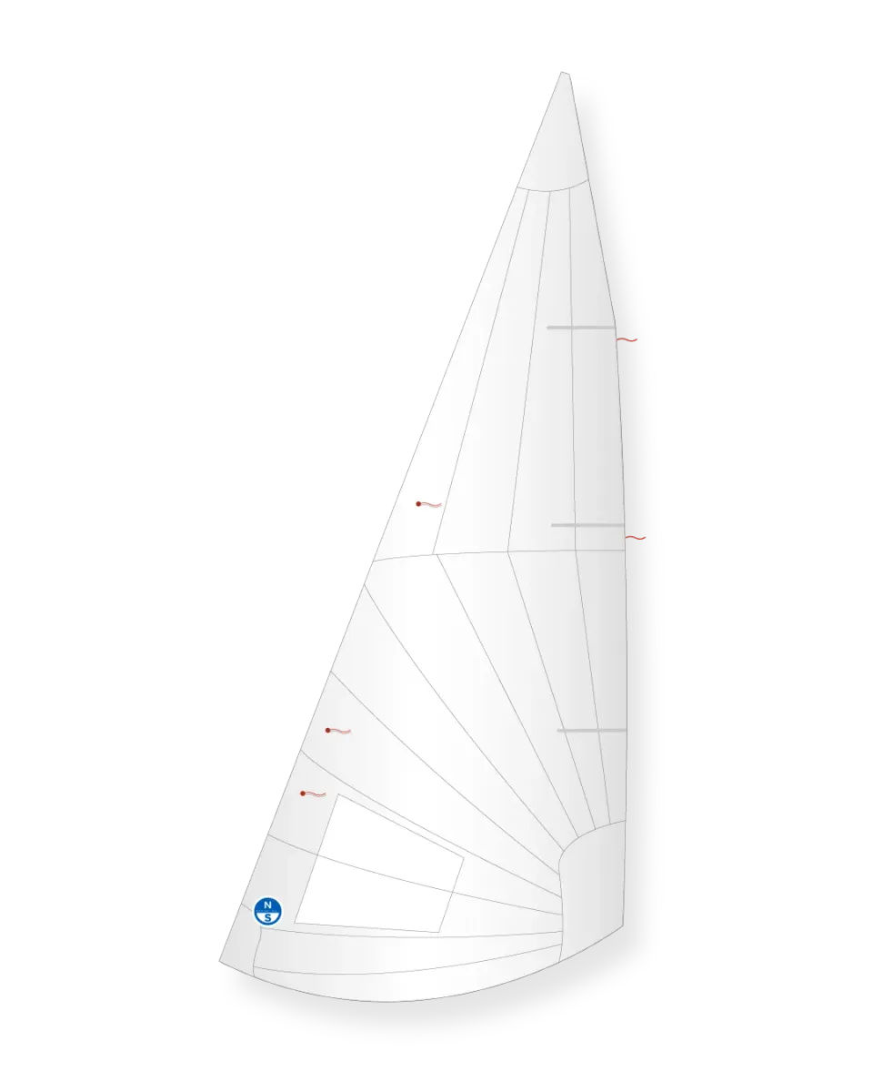 North Sails Interlake V11 foc régate Dacron rapide