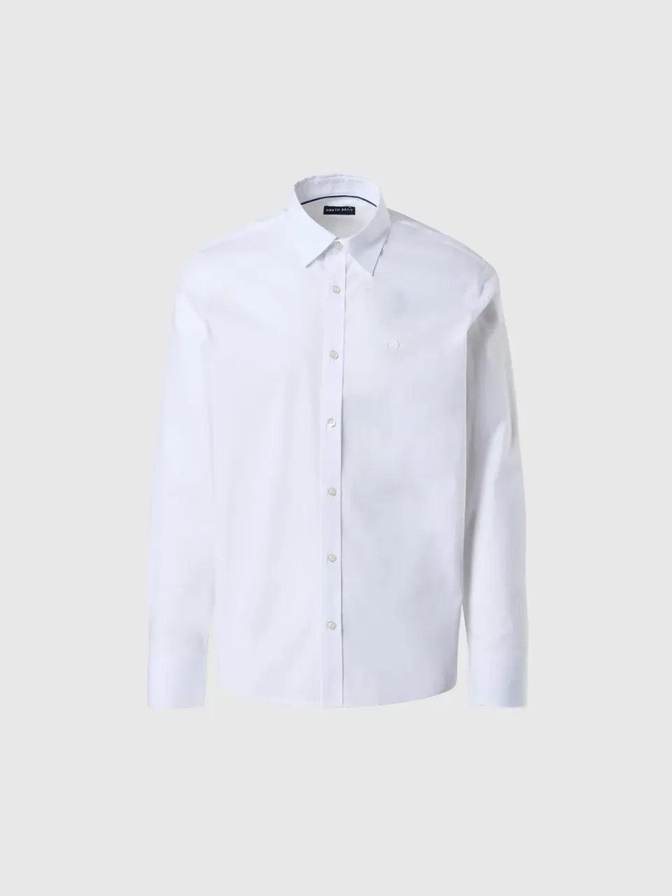 North Sails Stretch Poplin chemise manches longues coton bio
