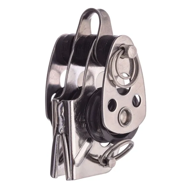 RWO R4979 poulie triple hale-bas 6 mm avec taquet