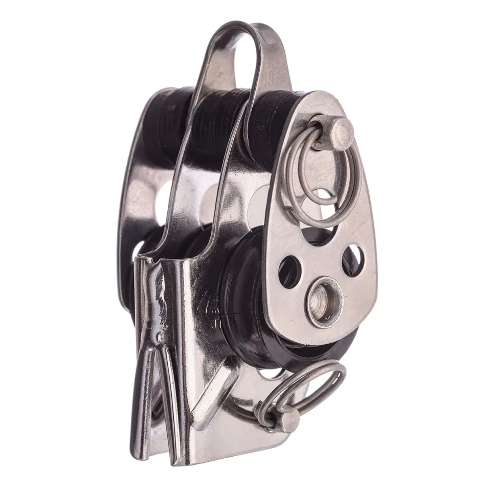 RWO R4979 poulie triple micro hale-bas bloqueur