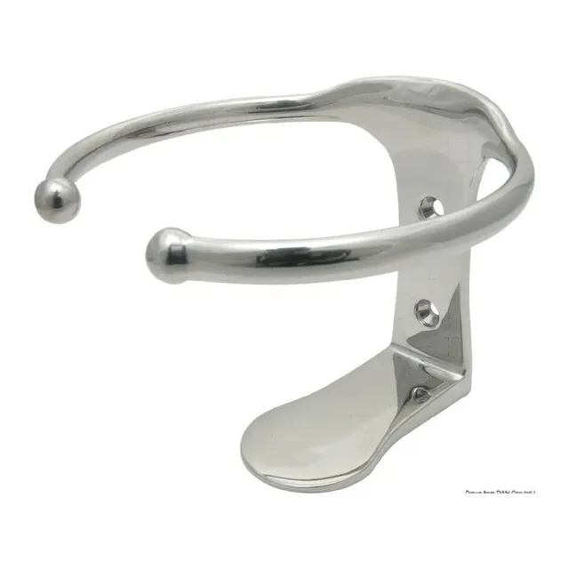 Osculati 106x106 porte-gobelet inox 1 verre à visser