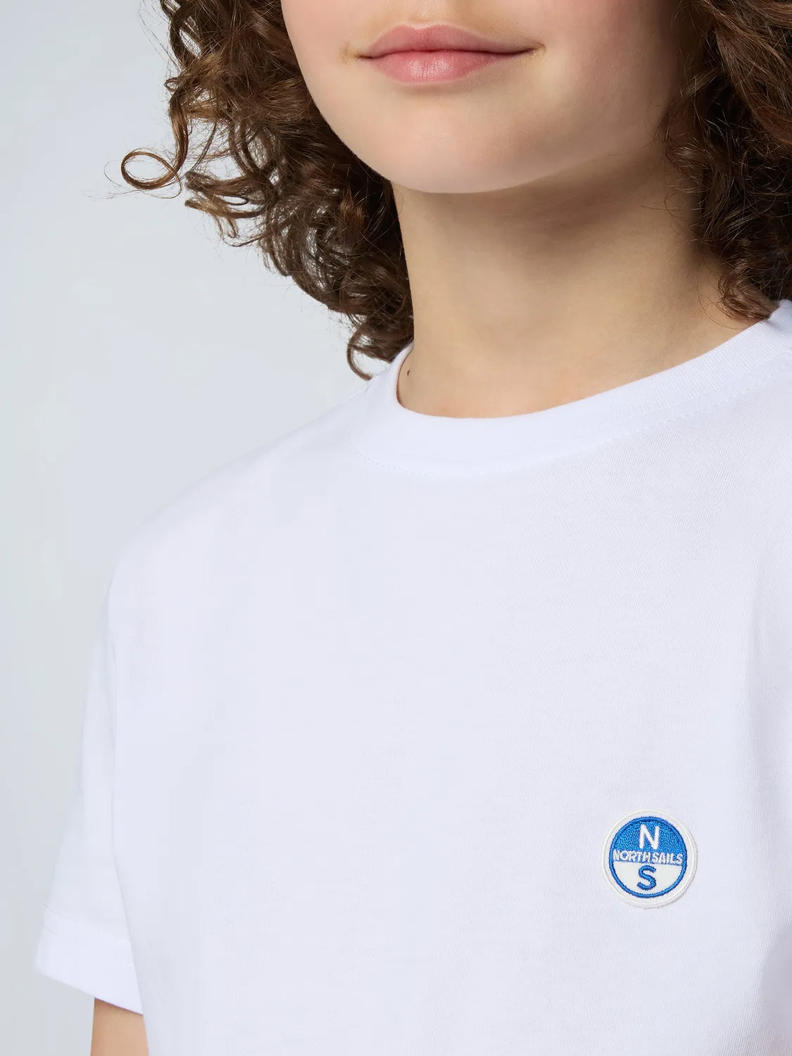 North Sails t-shirt patch logo navy enfant