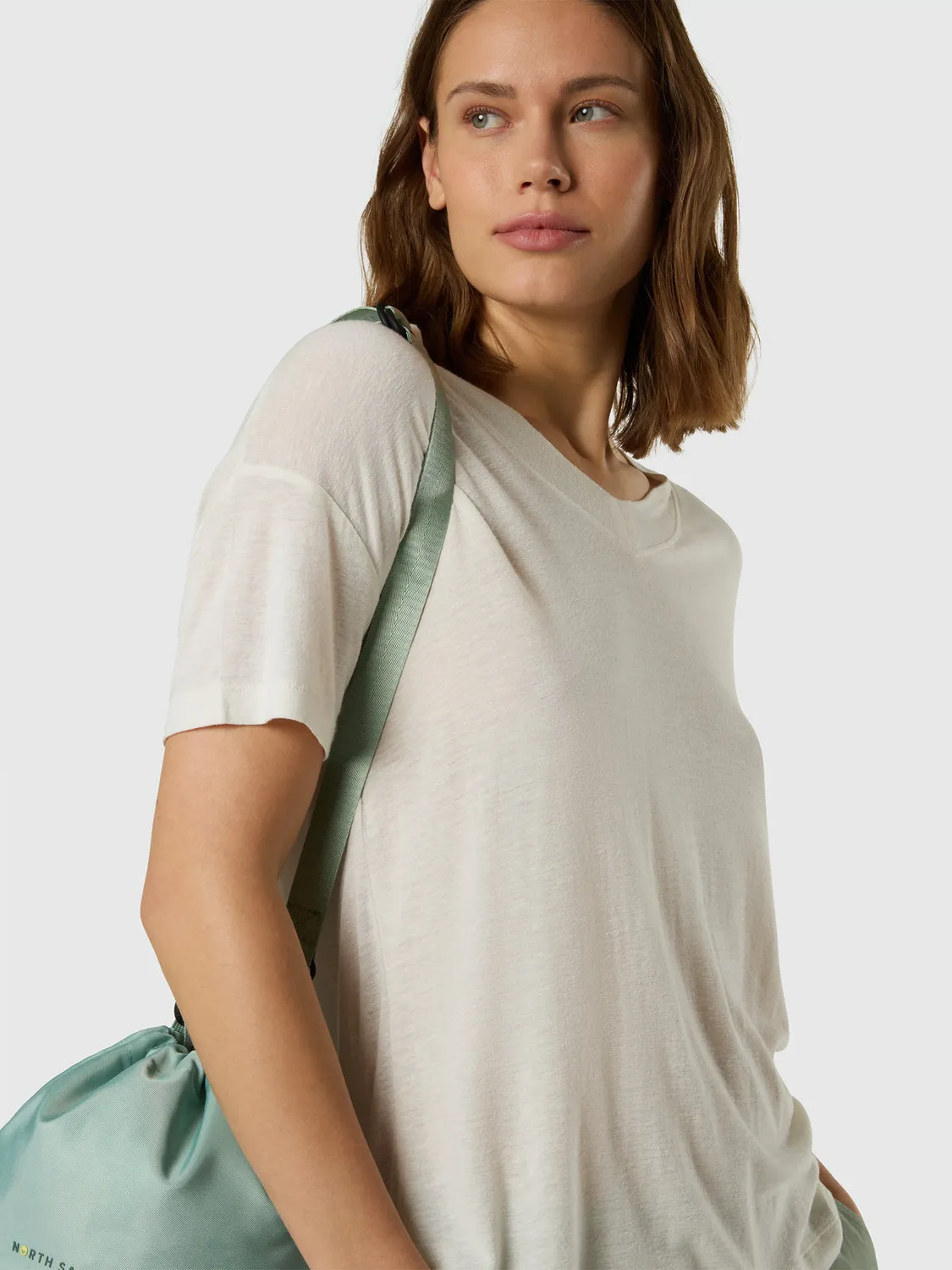 North Sails V-neck t-shirt col V lin respirant