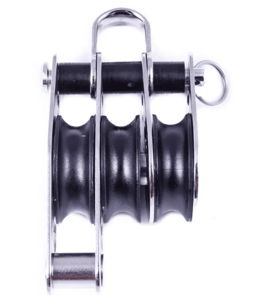 Sea Sure 00.33 poulie triple 25 mm bout 8 mm