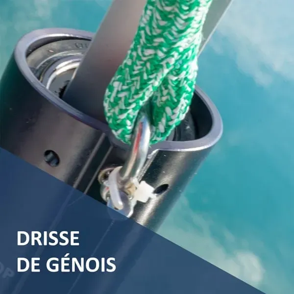 Ino Block Drisse de Génois Croisière double tresse