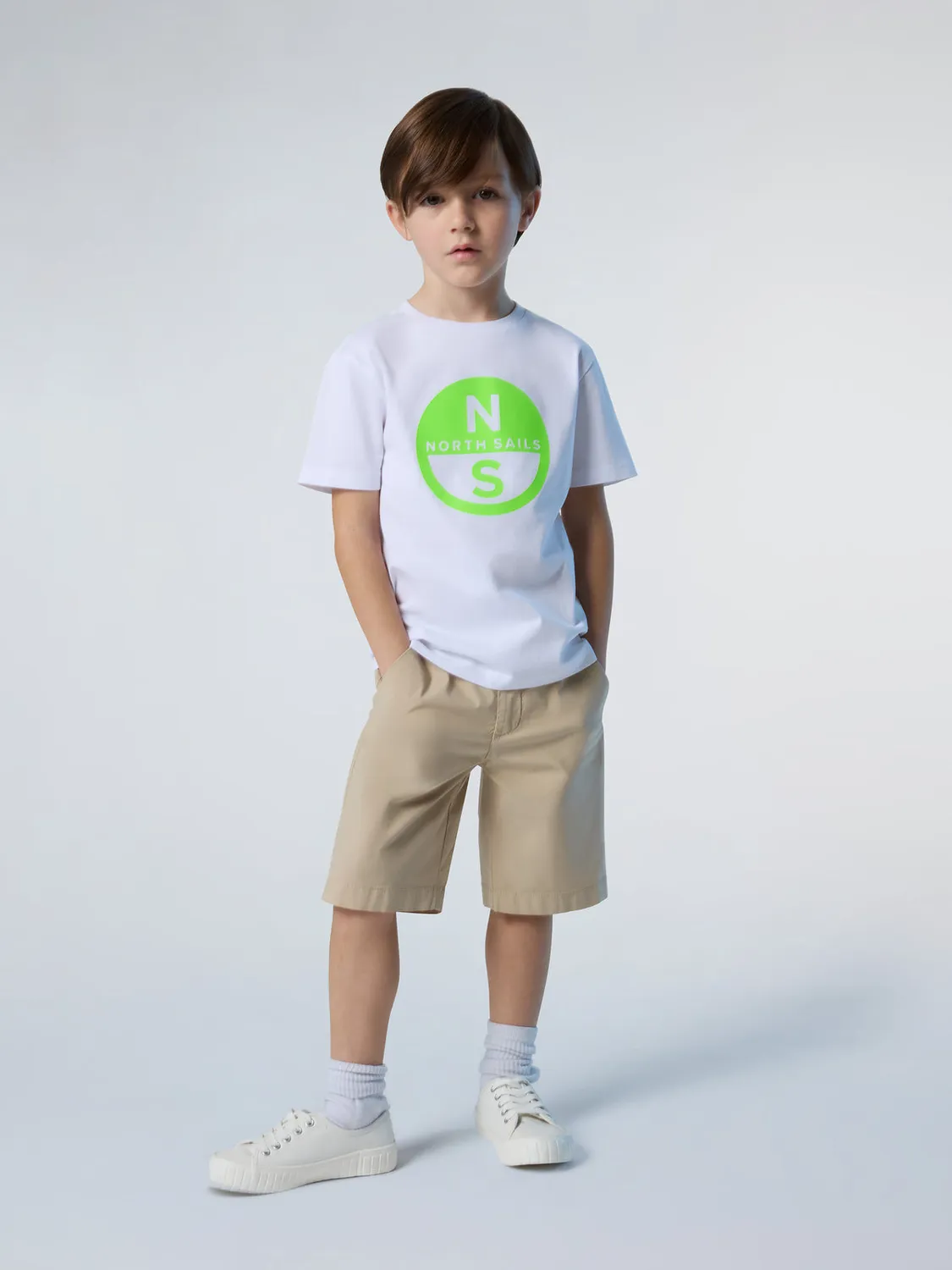 North Sails t-shirt enfant coton bio maxi logo