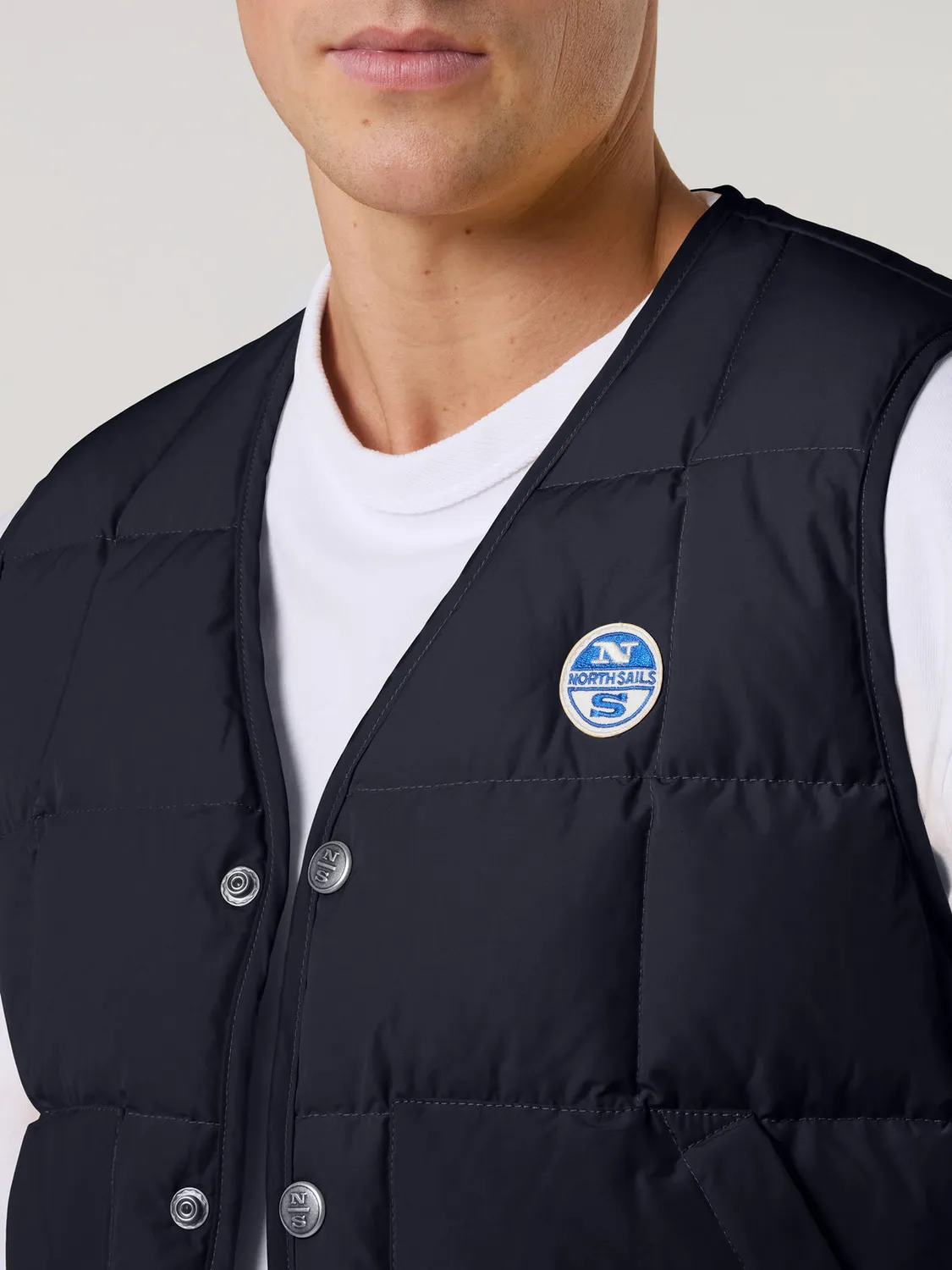 North Sails Harbor Vest gilet matelassé duvet
