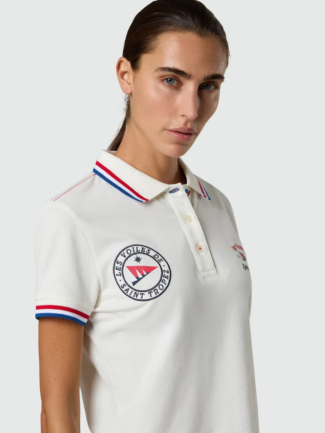 North Sails Saint-Tropez polo femme marshmallow