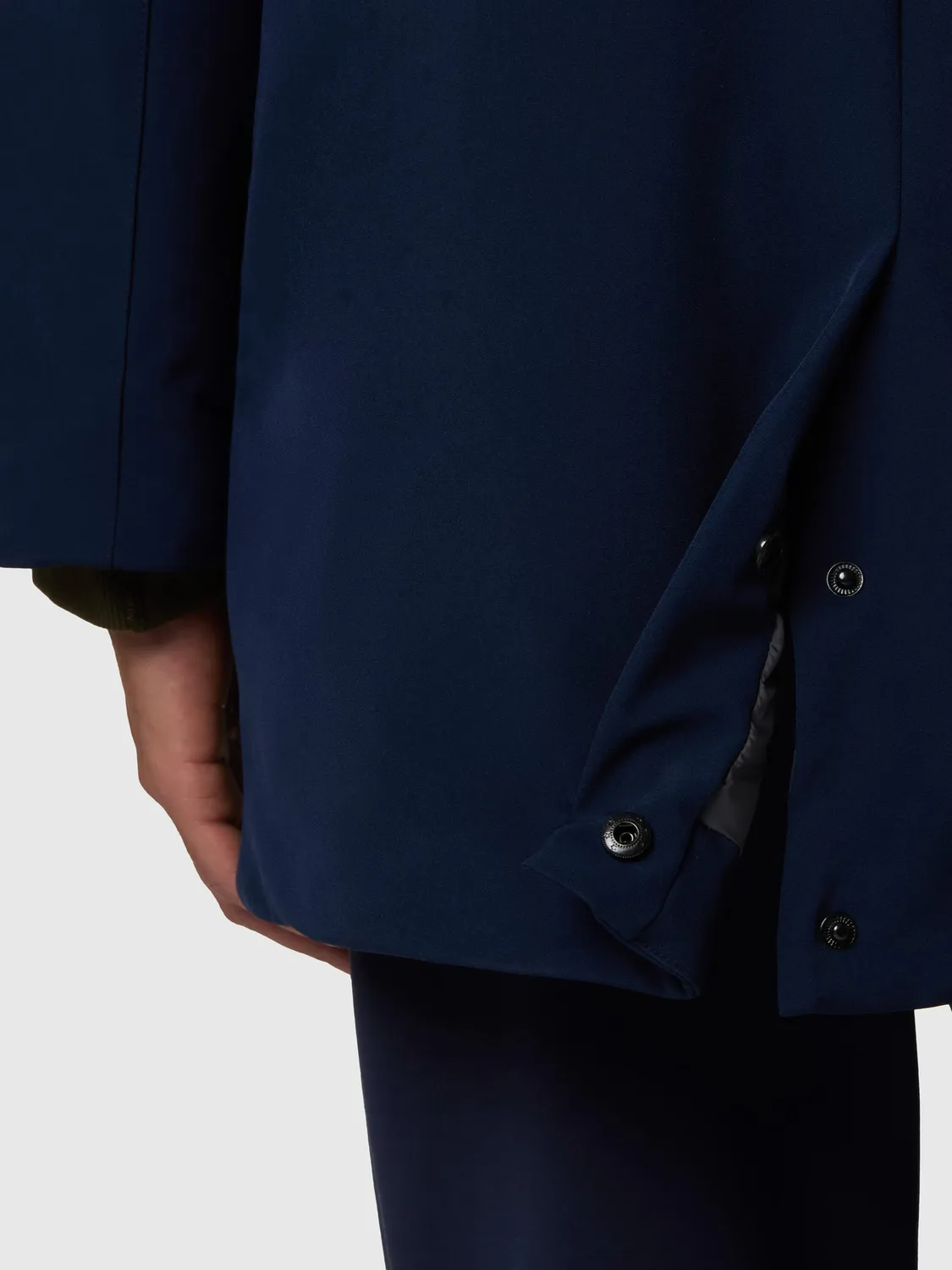 North Sails Varberg parka homme longue bleu marine