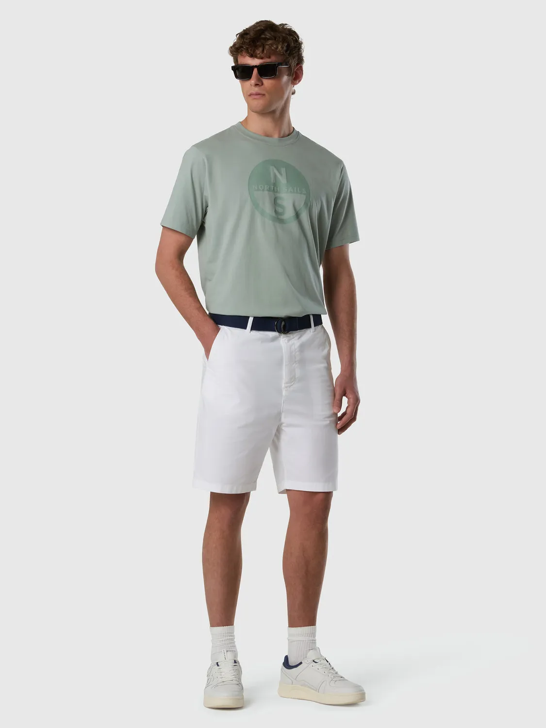 North Sails T-shirt maxi logo coton bio