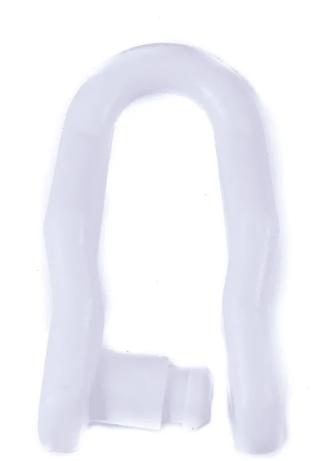 Sea Sure manille voile nylon long 42 mm blanc