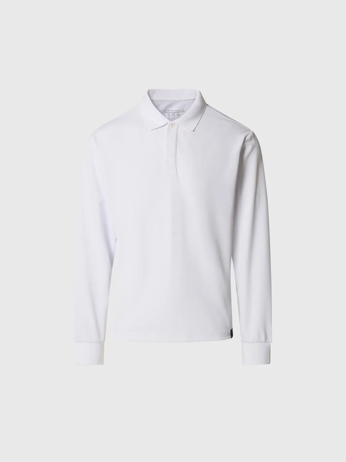 North Sails polo manches longues Coolmax recyclé homme