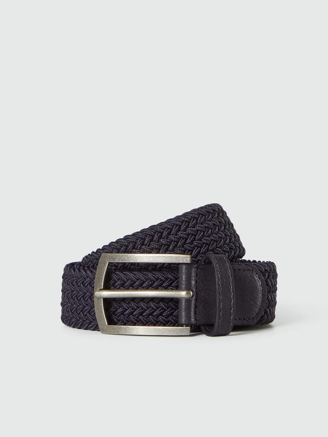North Sails ceinture tressée extensible beige taille unique
