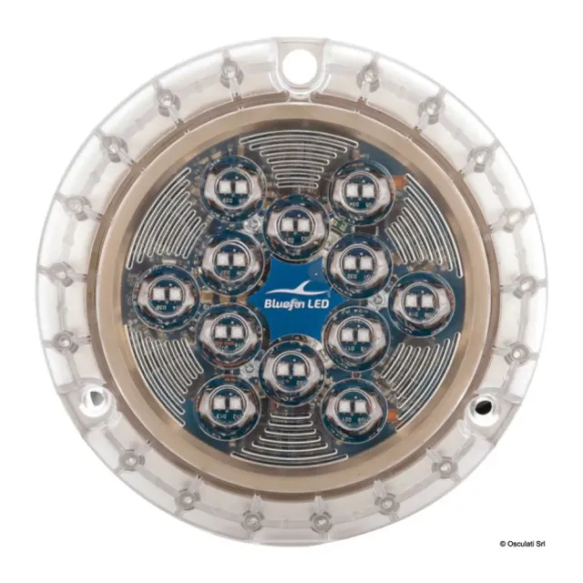 Piranha P24 projecteur sous-marin LED blanc+bleu bronze