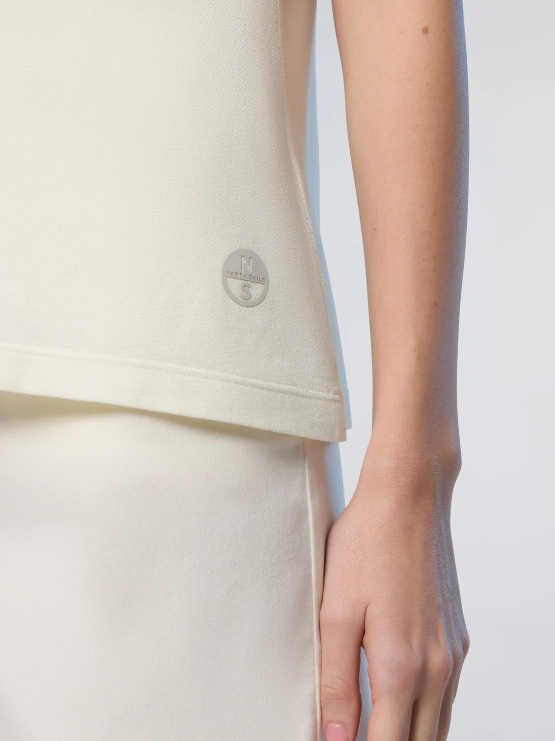 North Sails polo modal slim nacre chic