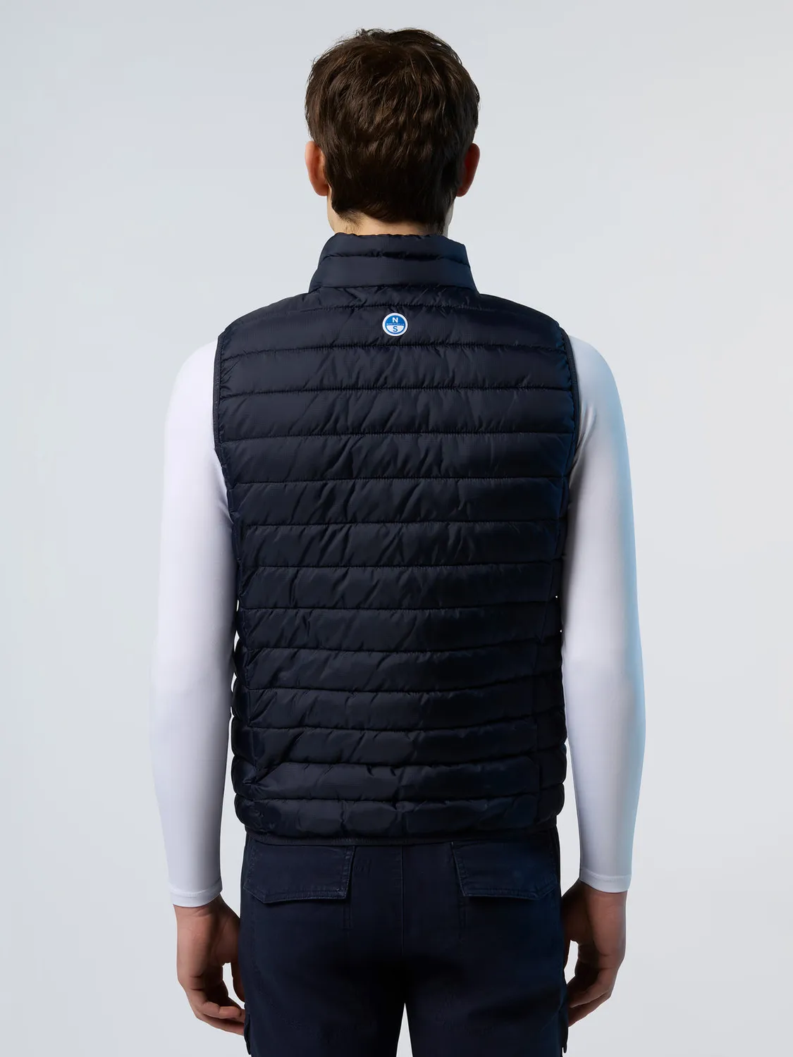North Sails Marstrand gilet matelassé recyclé col haut