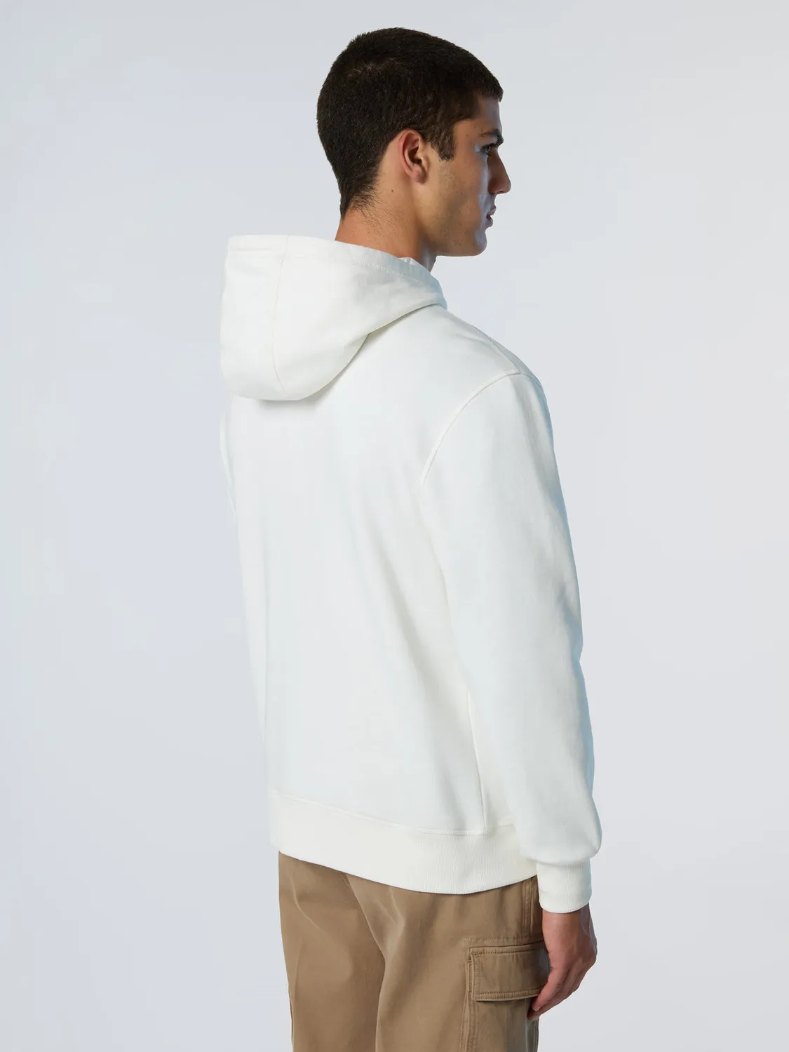 North Sails sweat à capuche patch logo coton bio