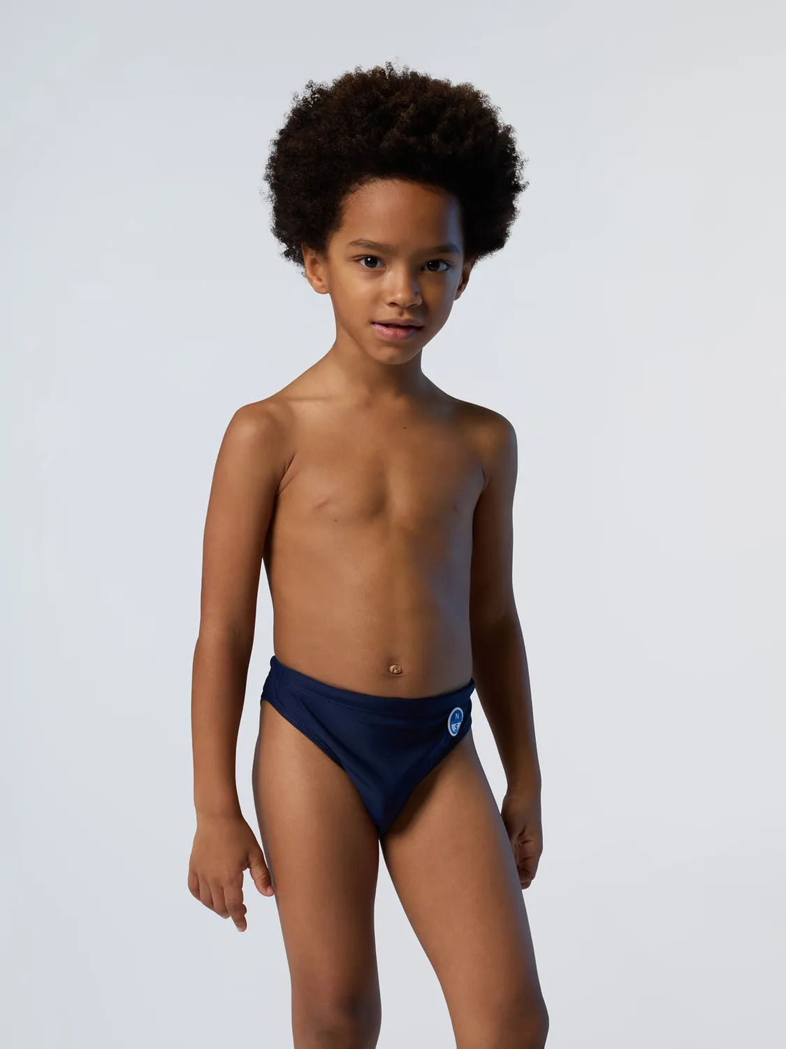 North Sails slip de bain stretch nylon recyclé logo