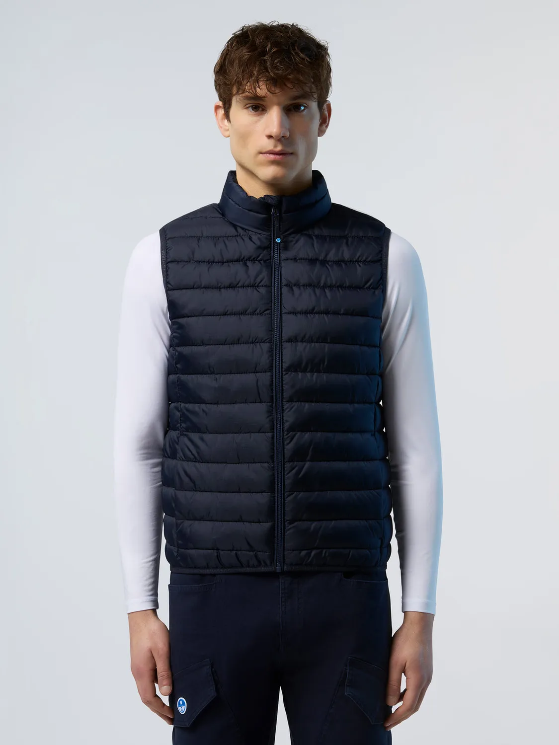 North Sails Marstrand gilet matelassé recyclé col haut