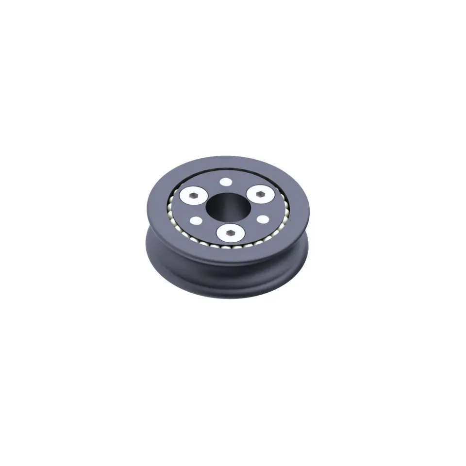 Karver KDS60 Réa Haute Charge 100 mm Axe Rond Alu