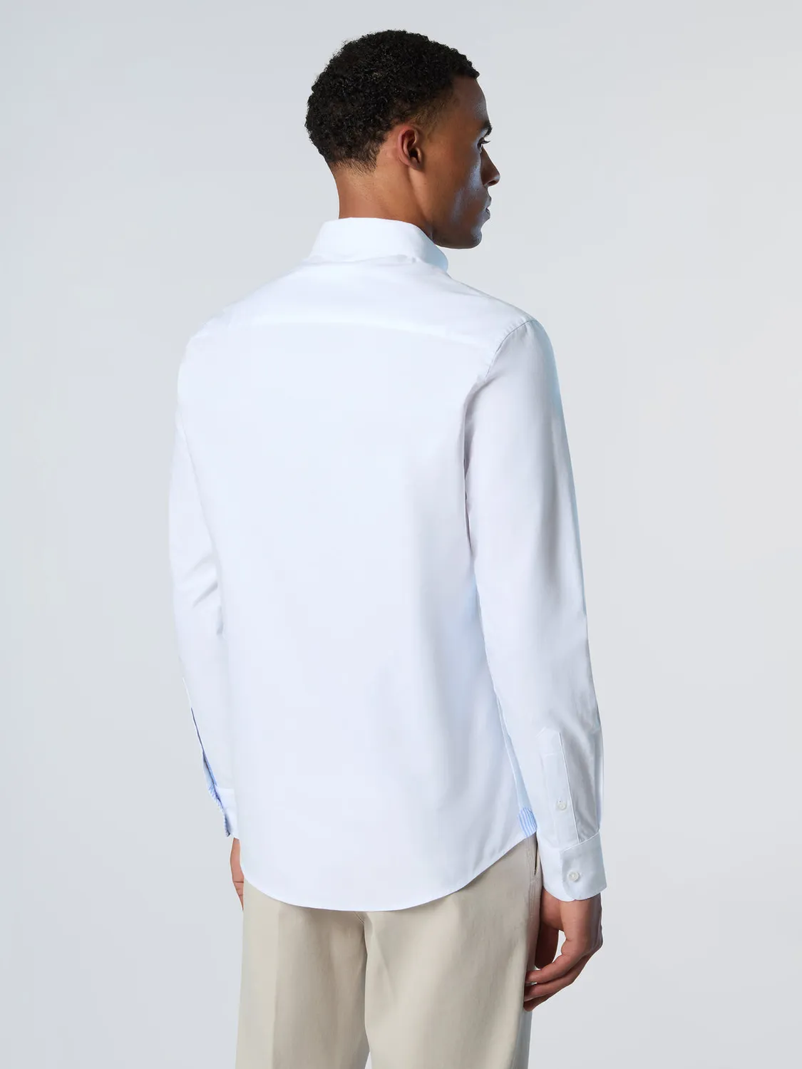 North Sails chemise oxford coton bio logo brodé