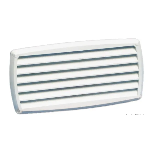 Osculati grille persienne ABS noire 201x101 mm x10