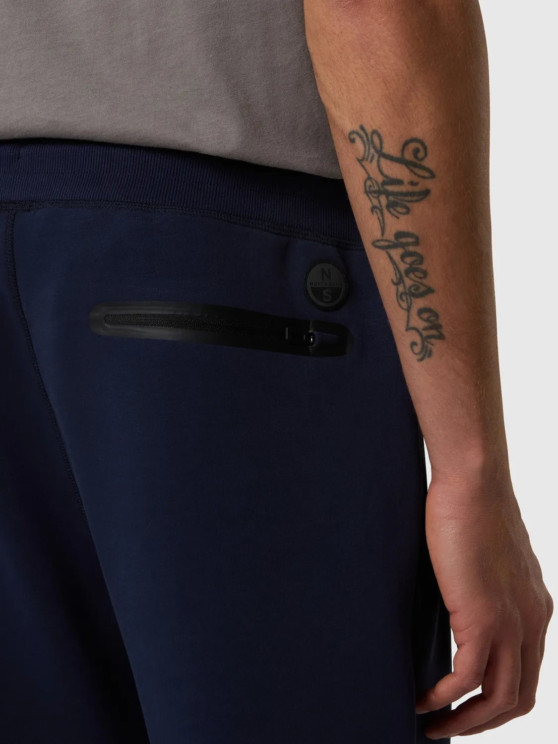 North Sails Scuba pantalon jogging poches zippées noir tech
