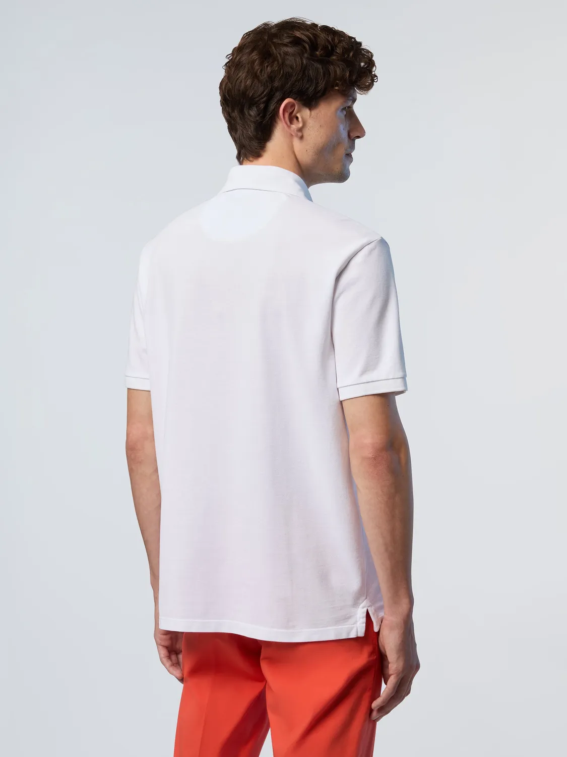 North Sails polo logo brodé homme blanc