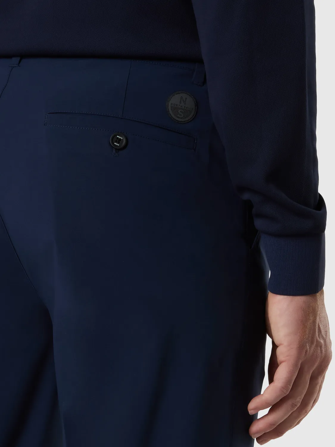North Sails Defender SOLOTEX chino bleu marine slim