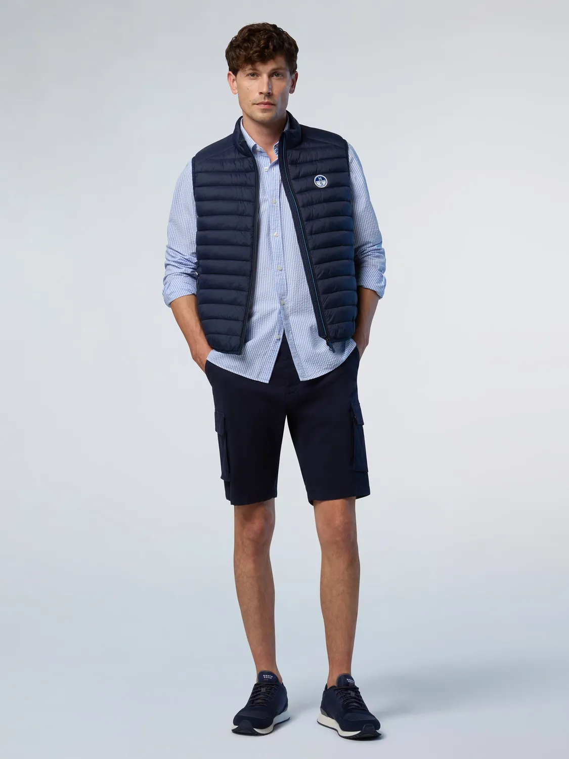 North Sails Zephyr gilet ultraléger bleu marine