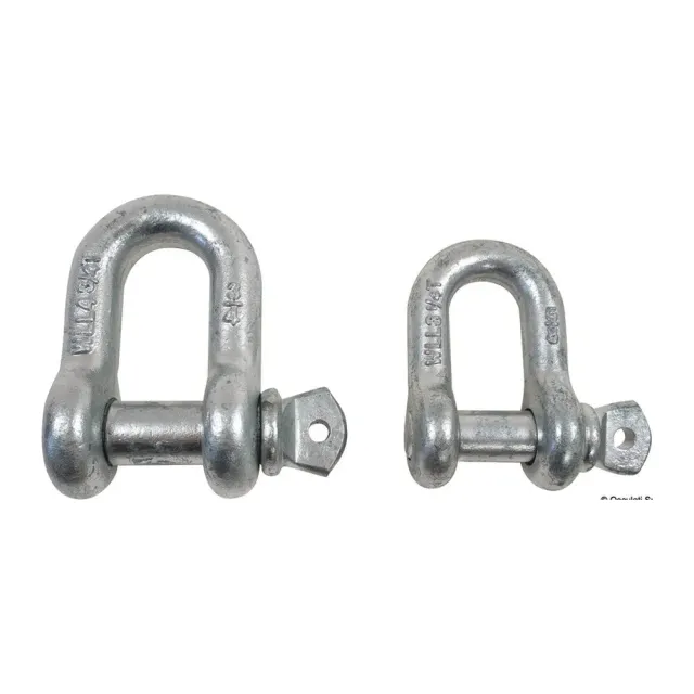 Osculati Grillo mousqueton forgé 29 mm acier galvanisé
