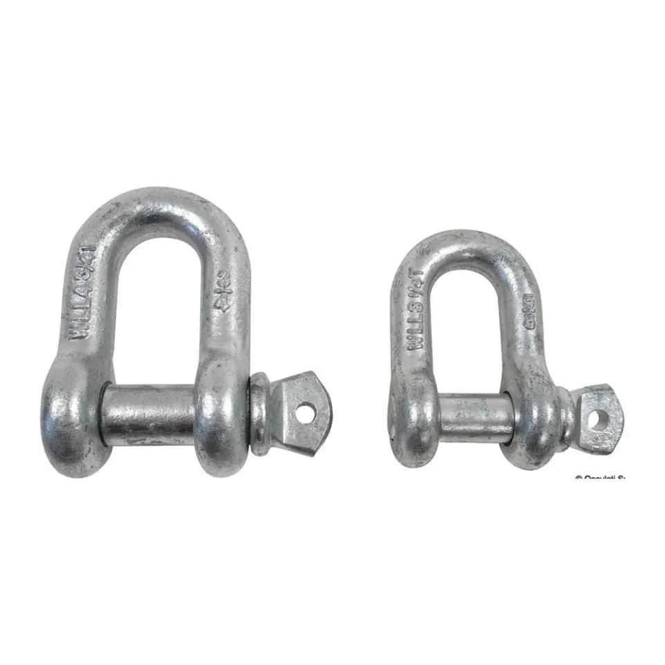 Osculati Grillo mousqueton forgé 29 mm acier galvanisé