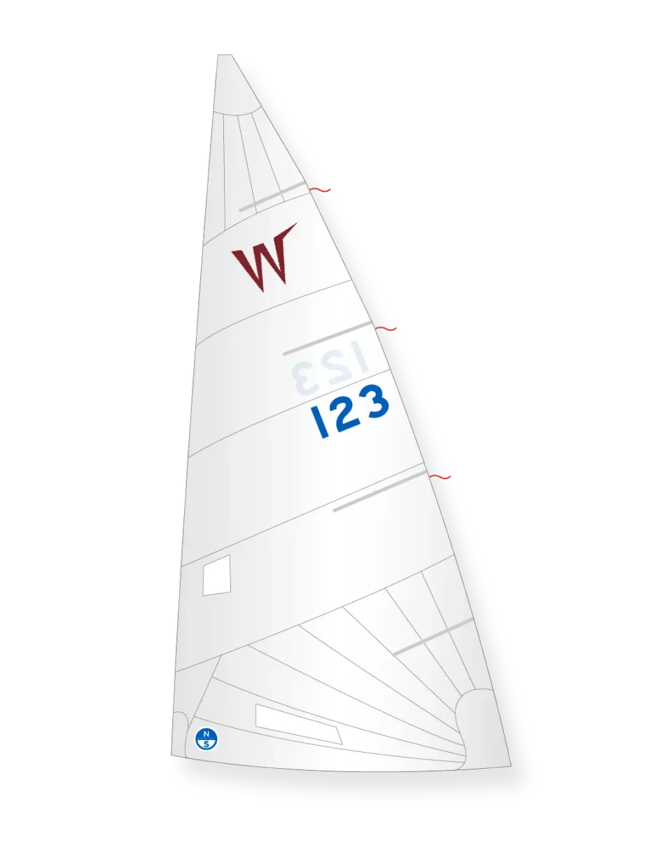 North Sails Wayfarer MCM-3R grand-voile coupe radiale