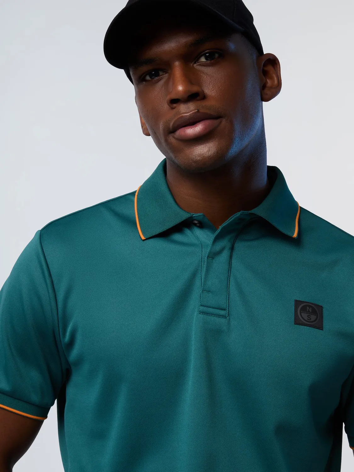 North Sails polo Coolmax regular gris vapor homme