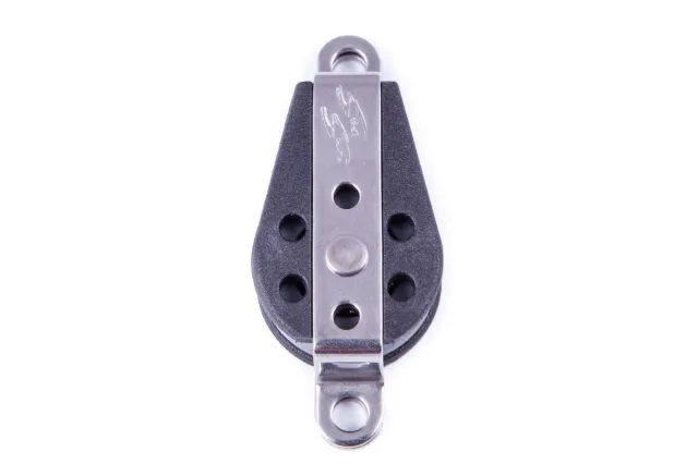 Sea Sure 19.80 poulie simple à plat 19 mm carbone
